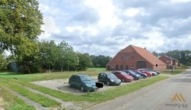 Außenansicht Scheune - Verkauf: Resthof mit Wohnhaus und Scheune in schöner ländlicher Lage in Filsum!
